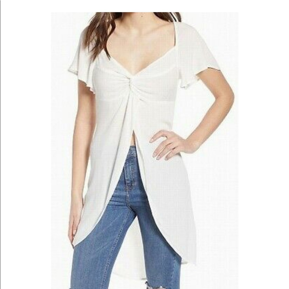 Leith long/short tunic top